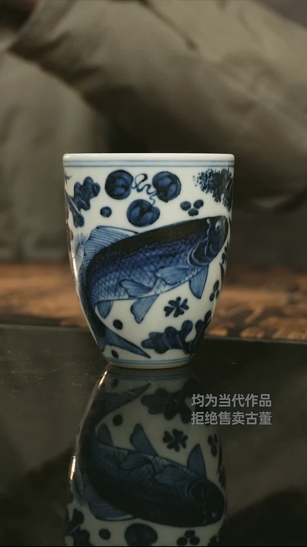 杯子瓷景德镇高端陶瓷茶器
