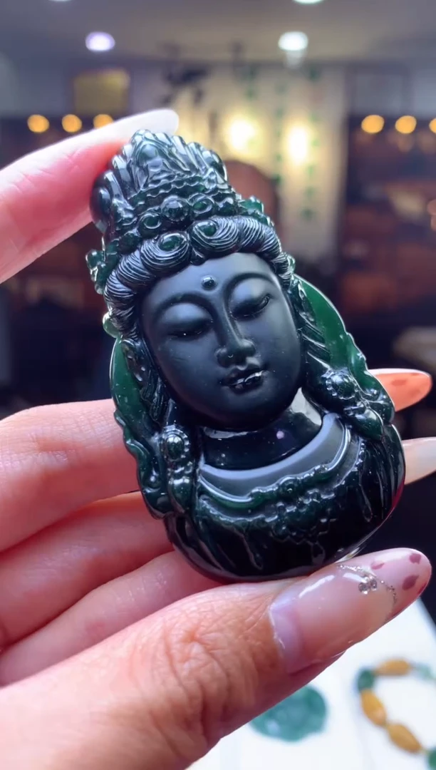 【闪购商品】定制翡翠未镶嵌挂件发货（拍一发一）