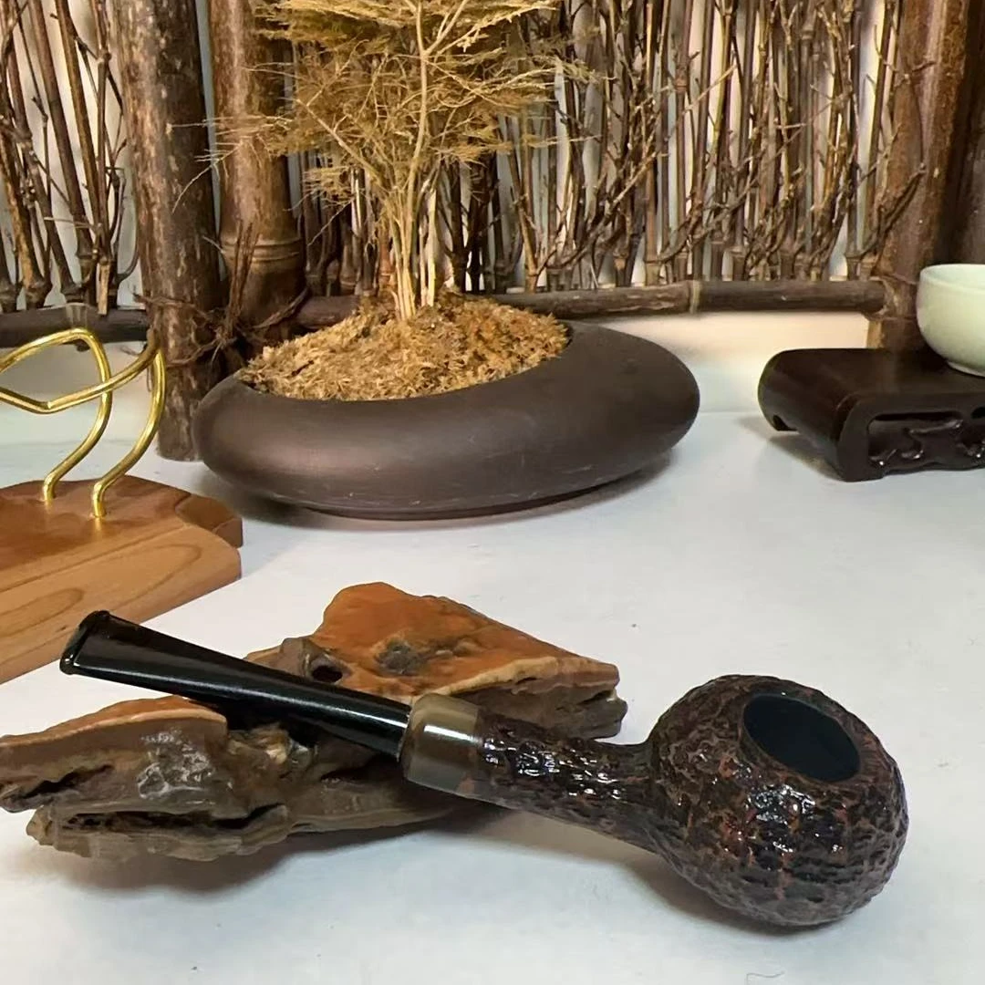 160号纯手工制石楠木烟斗