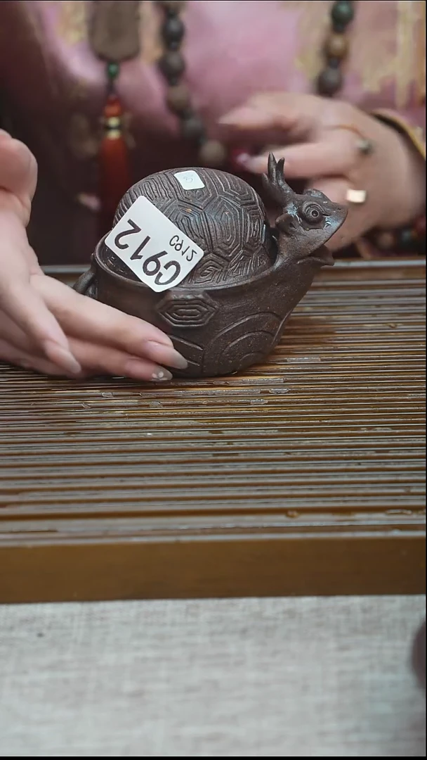 纯手工粗陶茶具每一只不一样