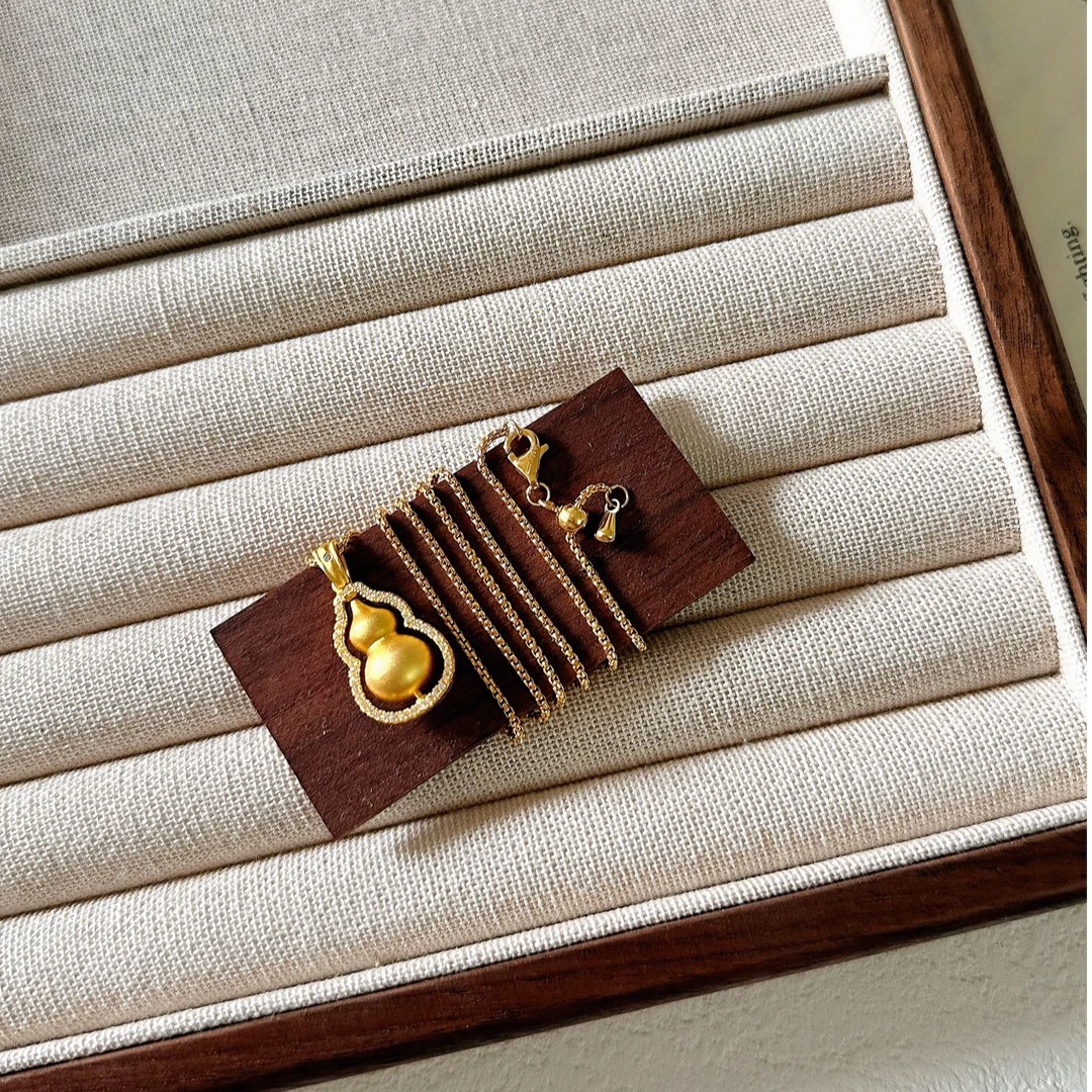 铜合金项链 KK72-时来运转葫芦项链