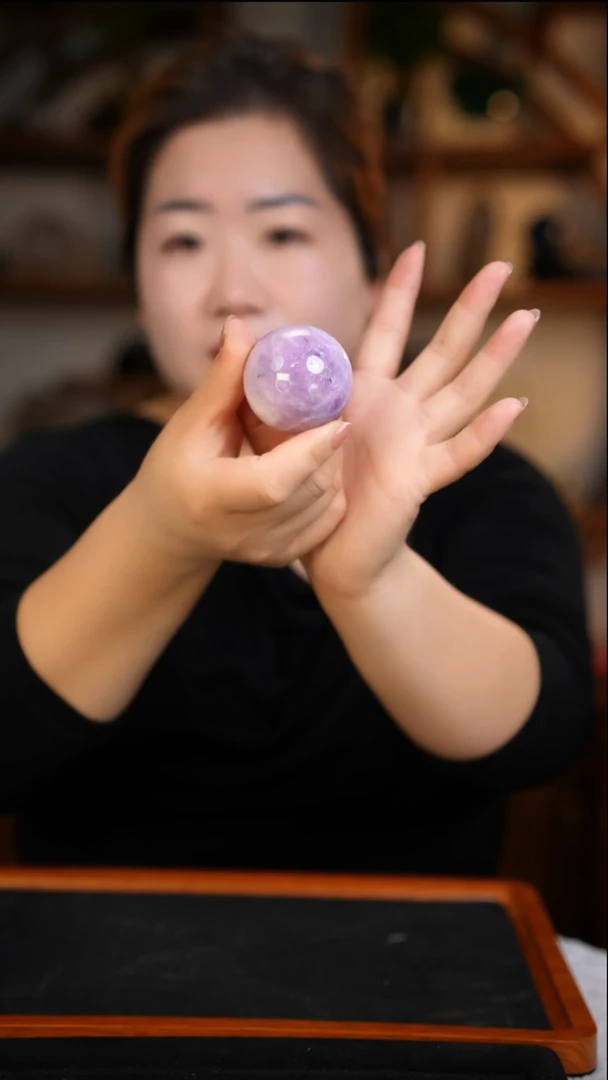 未镶嵌锂辉石球紫锂辉球D589