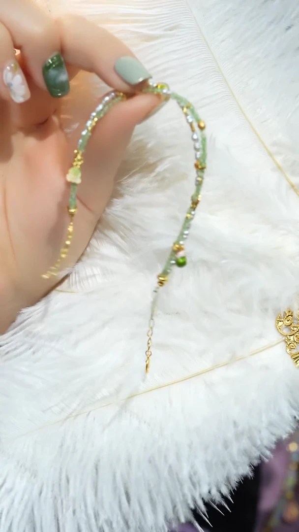 【闪购商品】淡水珍珠手链银S925镶嵌百财莎弗莱珍珠手链