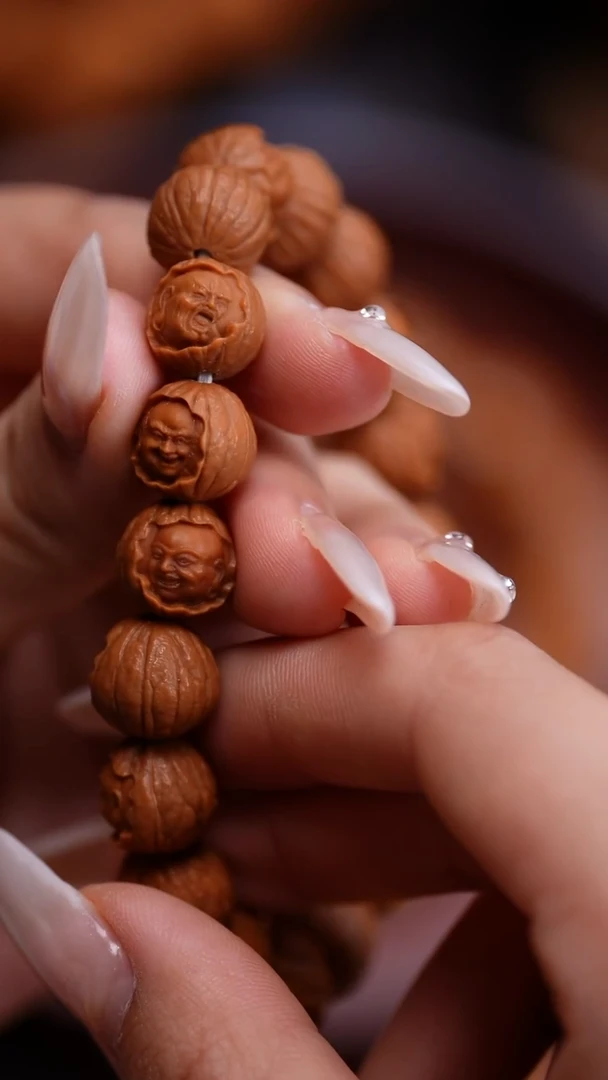 猴头核桃手串苏工橄榄核