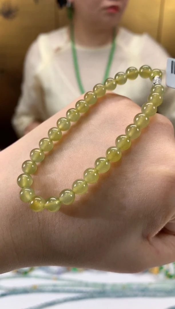 未镶嵌手串翡翠Z675|4980