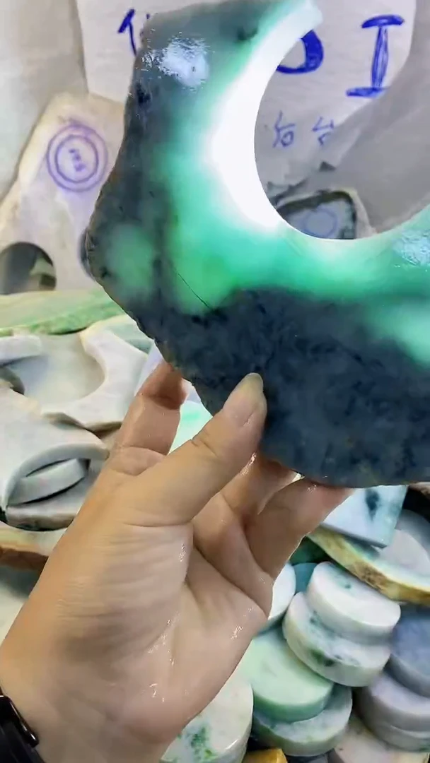 裸石翡翠纯天然翡翠A货268