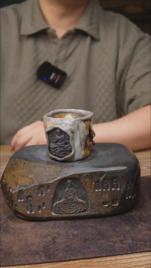 甘石陶艺柴烧柴烧472