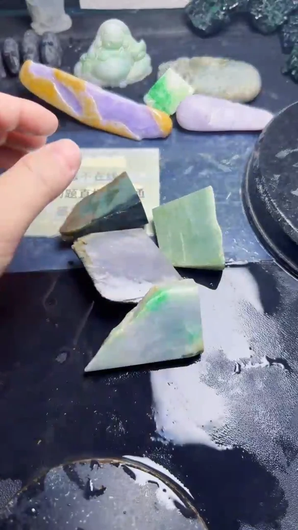 翡翠挂件未镶嵌天然翡翠061