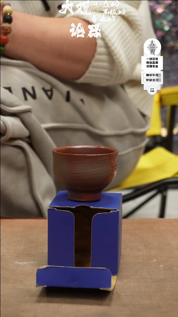 【闪购商品】瓷片大观论器杯子