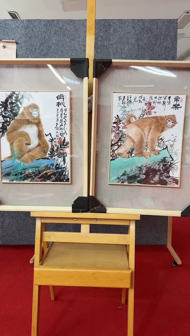 【闪购商品】绘画27动物工笔   王冠人  1.5 平尺