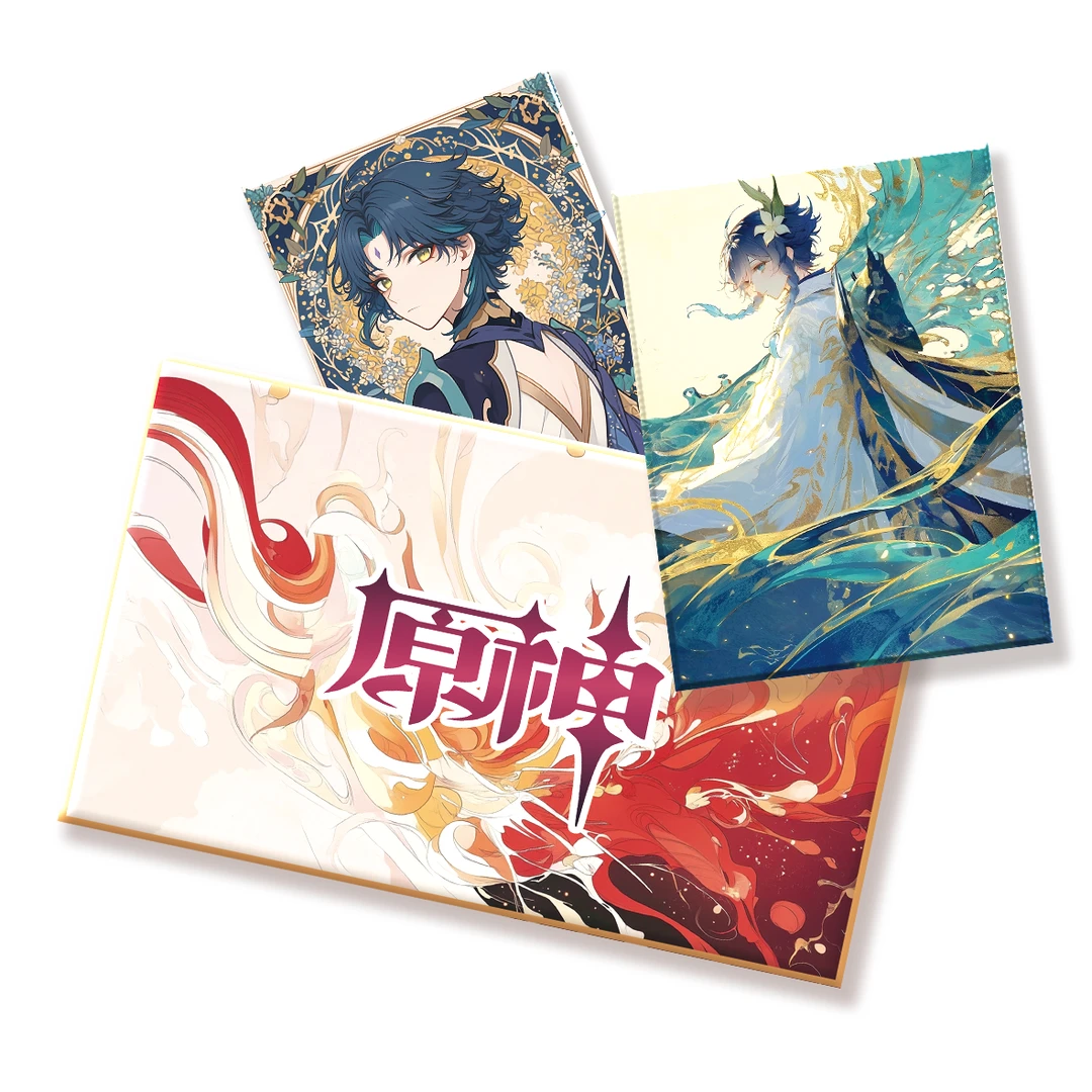 猜火车文创原神系列色纸第一弹来咯