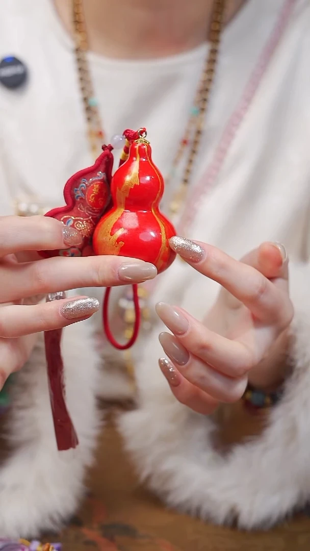 274漆艺工艺小葫芦29.9