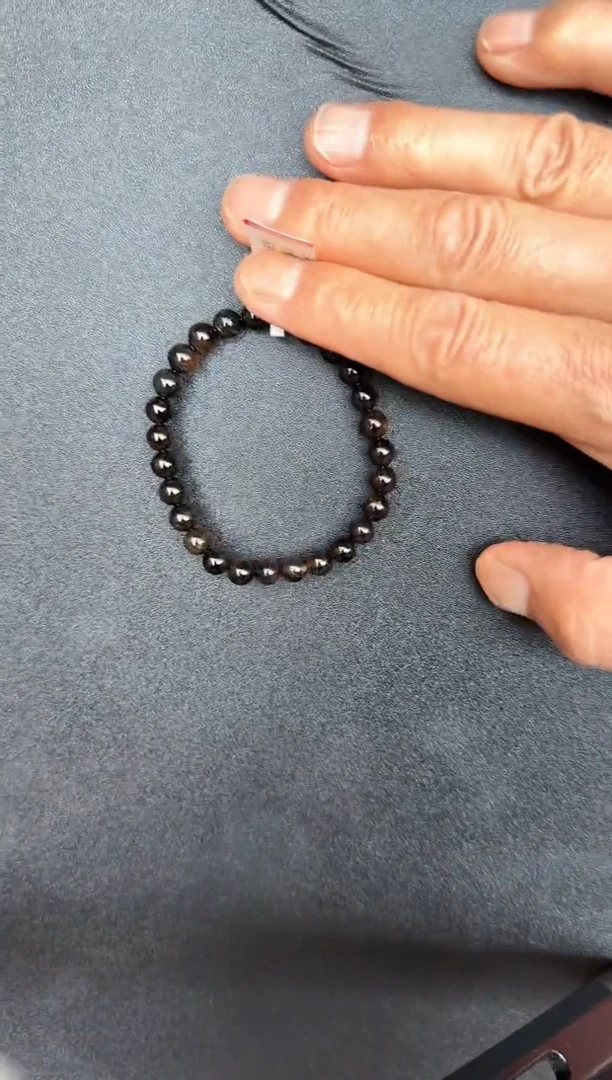 手串琥珀未镶嵌#23微瑕缅甸琥珀翁珀手串6mm