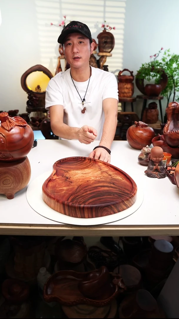 木香樟木摆件/茶盘