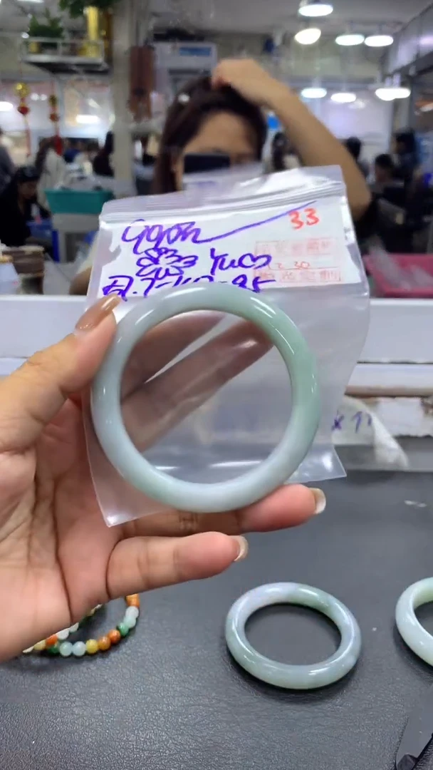 未镶嵌定制翡翠?**ᰔ毛货需精细抛光+拍一发一+33