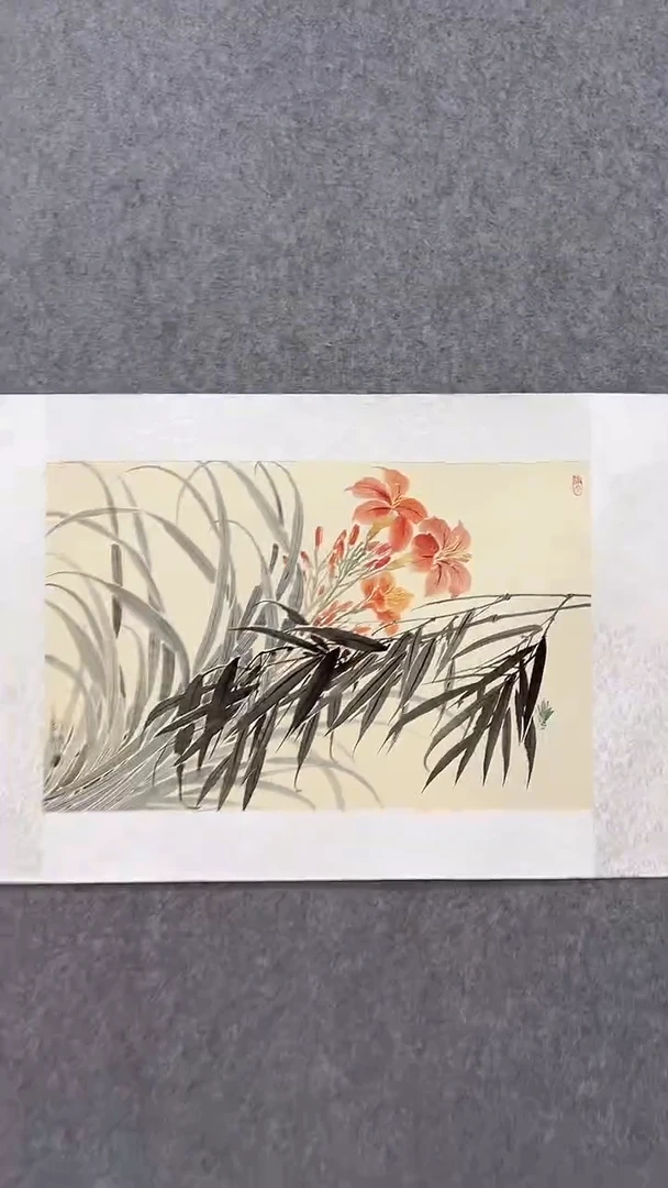 国画邹训精-2.2平尺-国画作品