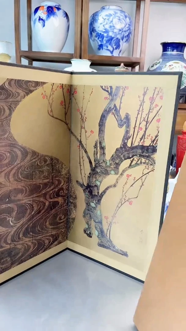 瓷片日产屏风一一