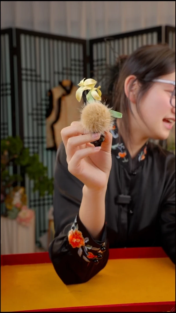 刺绣非遗苏绣手工饰品