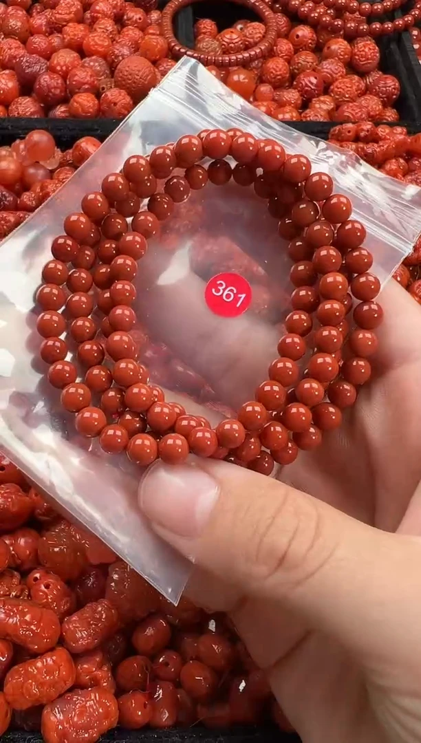 颈饰未镶嵌南红玛瑙逐***91