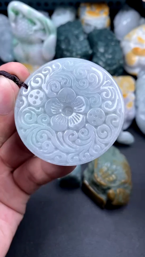 吊坠(不含链)未镶嵌翡翠1