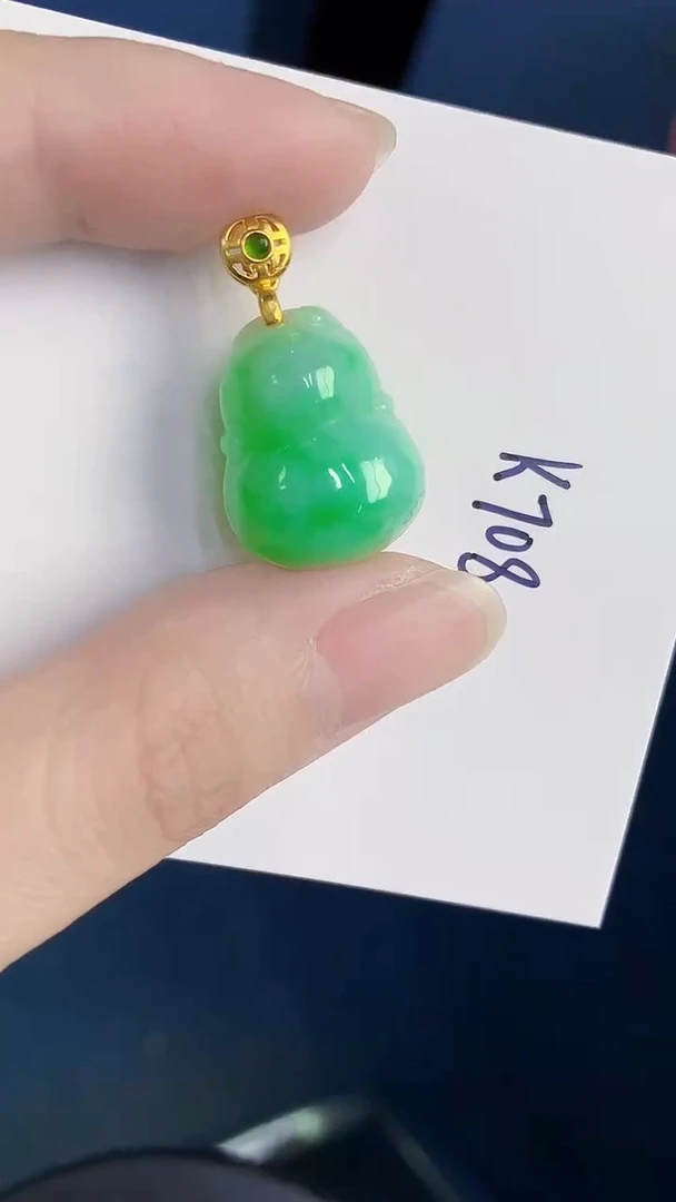 颈饰未镶嵌翡翠天然翡翠缅甸A货