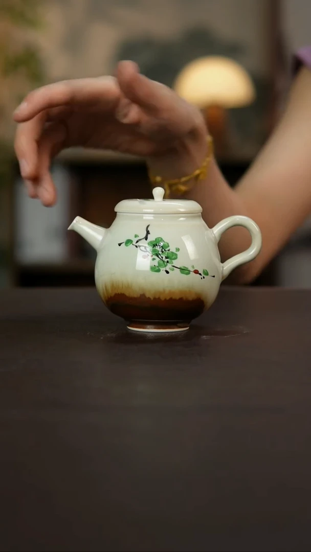 杯景德镇陶瓷杯碗柴烧多人