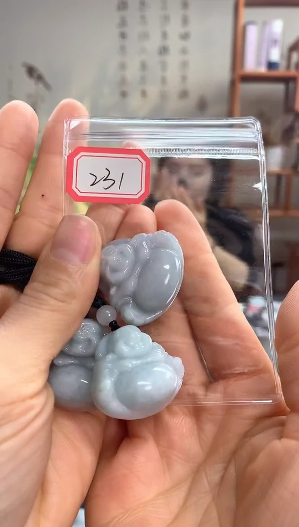 【闪购商品】翡翠颈饰未镶嵌佛公231 多样性发一件