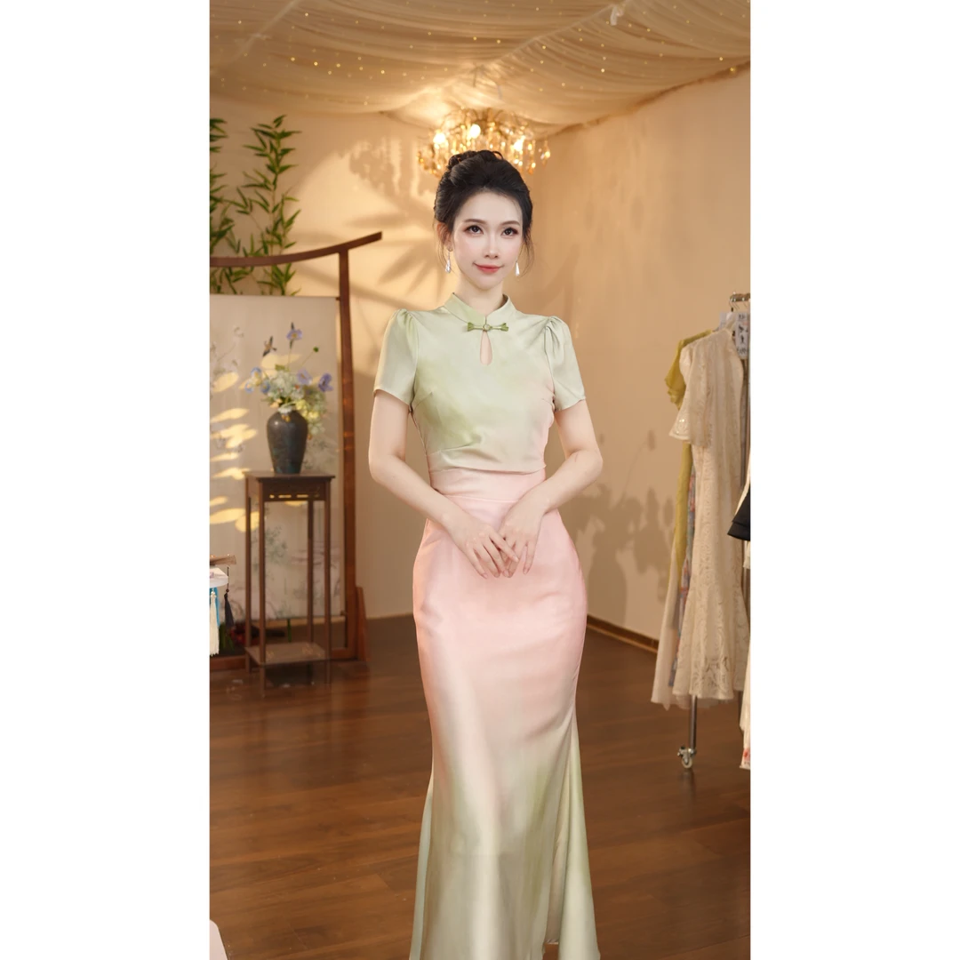 七姐原创-郁金香-1387 连衣裙（LL196）-120cm