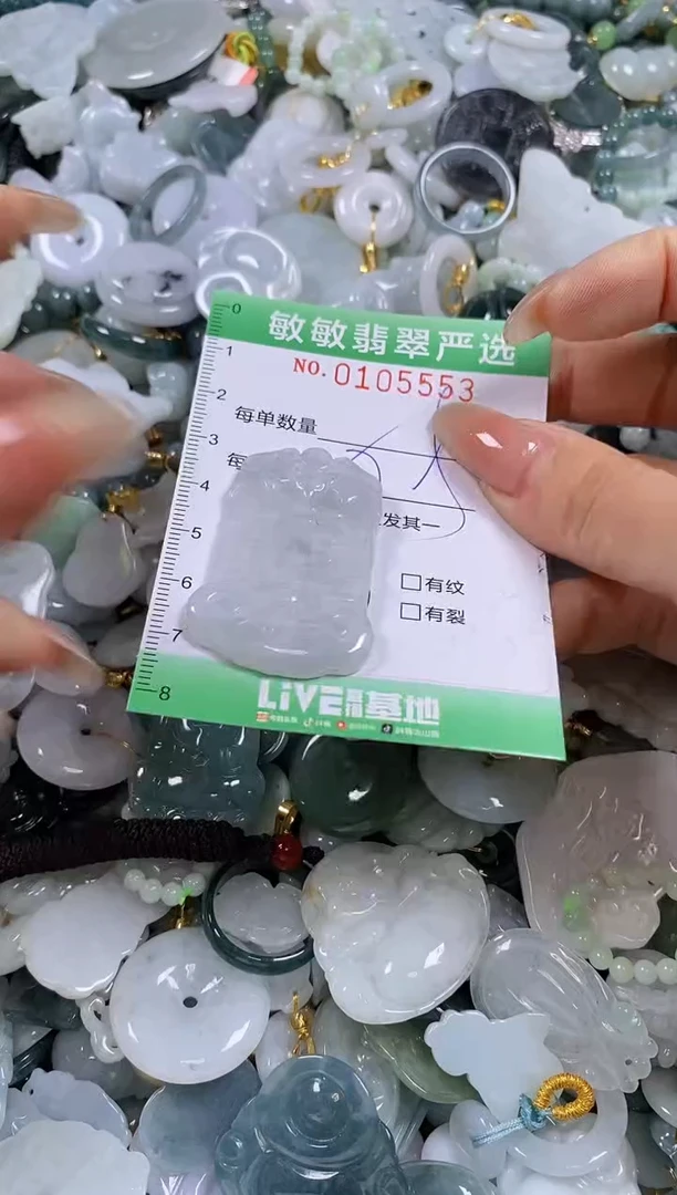 【闪购商品】翡翠颈饰未镶嵌闪购0105553多样性发其一