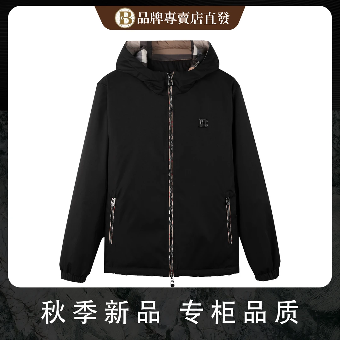 轻奢百搭双面穿棉服男士(9995)夹克时尚休闲外套