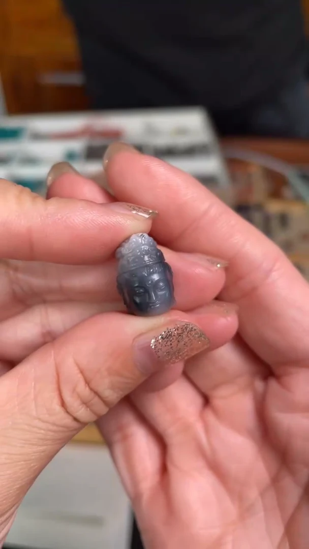 玛瑙/玉髓颈饰未镶嵌观音109