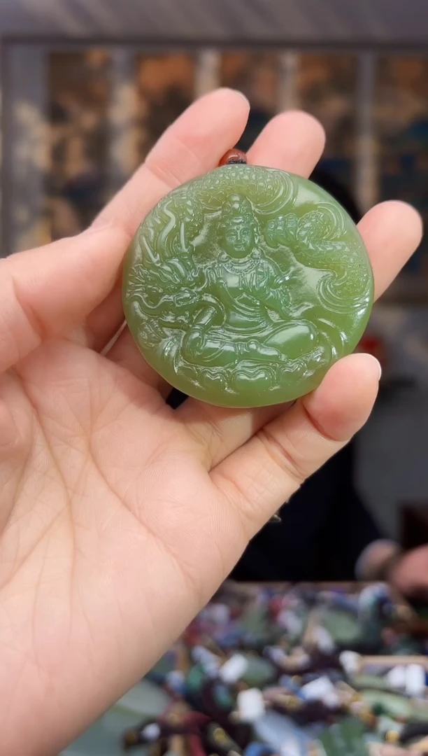 【闪购商品】和田玉挂件未镶嵌拍一发一