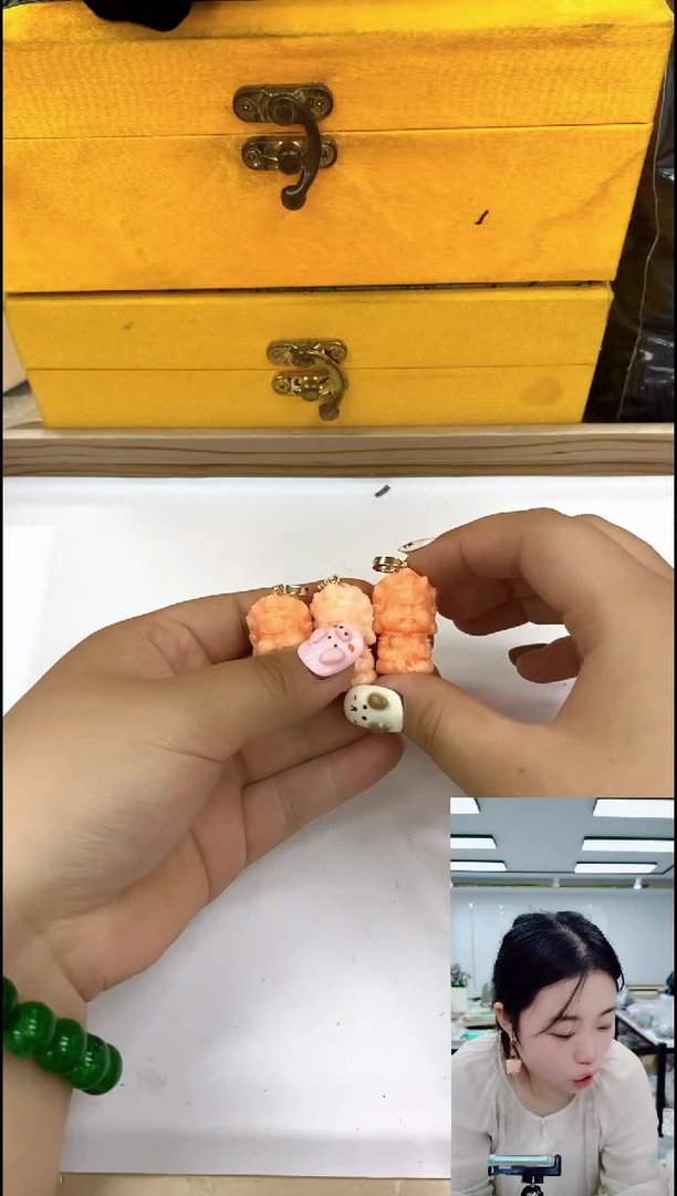 玛瑙/玉髓颈饰合金1052粉色财财