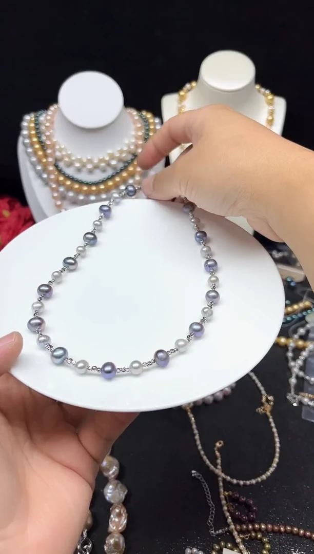 【闪购商品】淡水珍珠颈饰未镶嵌多人