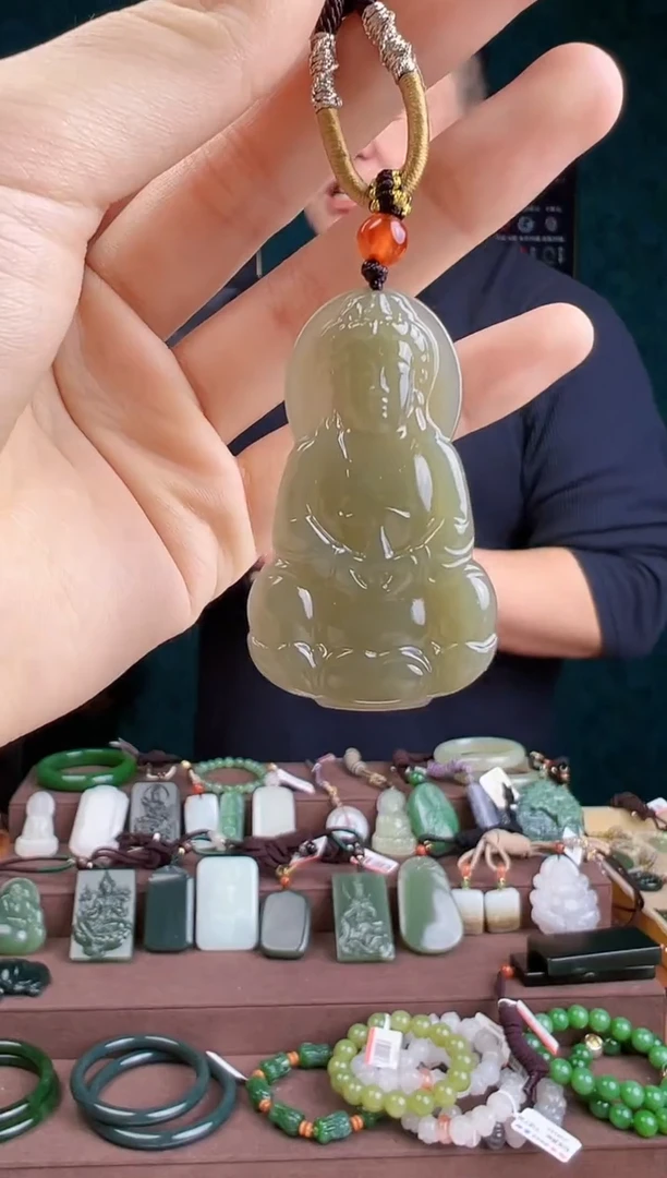 【闪购商品】和田玉颈饰未镶嵌ZZ 拍一发一 多样性发货