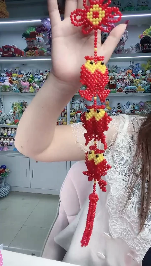 玻璃1026卡4水晶年年有鱼材料包1套