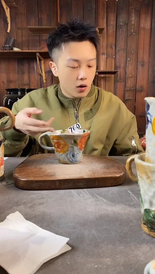 碗760，手工手绘，超值陶瓷！