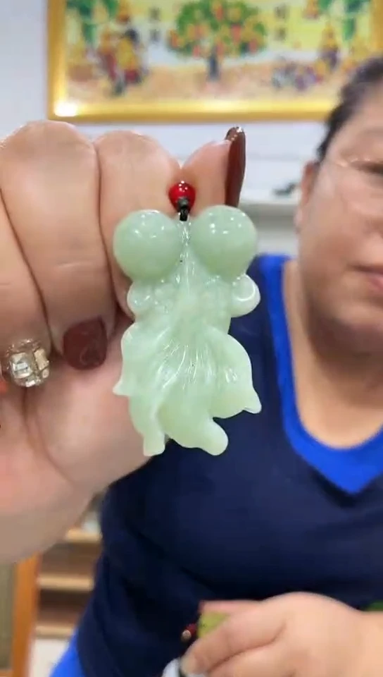 未镶嵌岫玉挂件