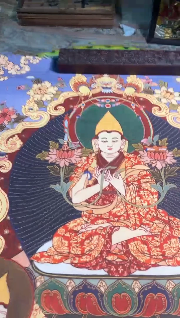 卷轴画东东唐卡tk16