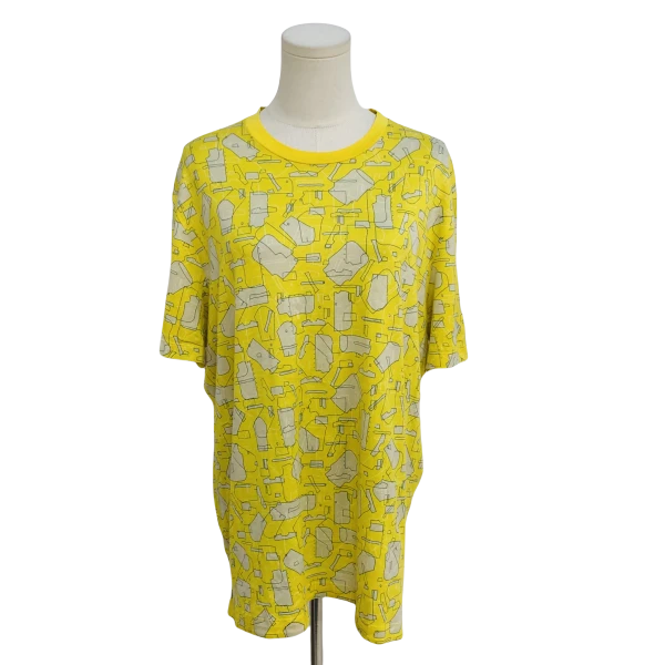 妃鱼/爱马仕/棉/T恤/95新/格五11