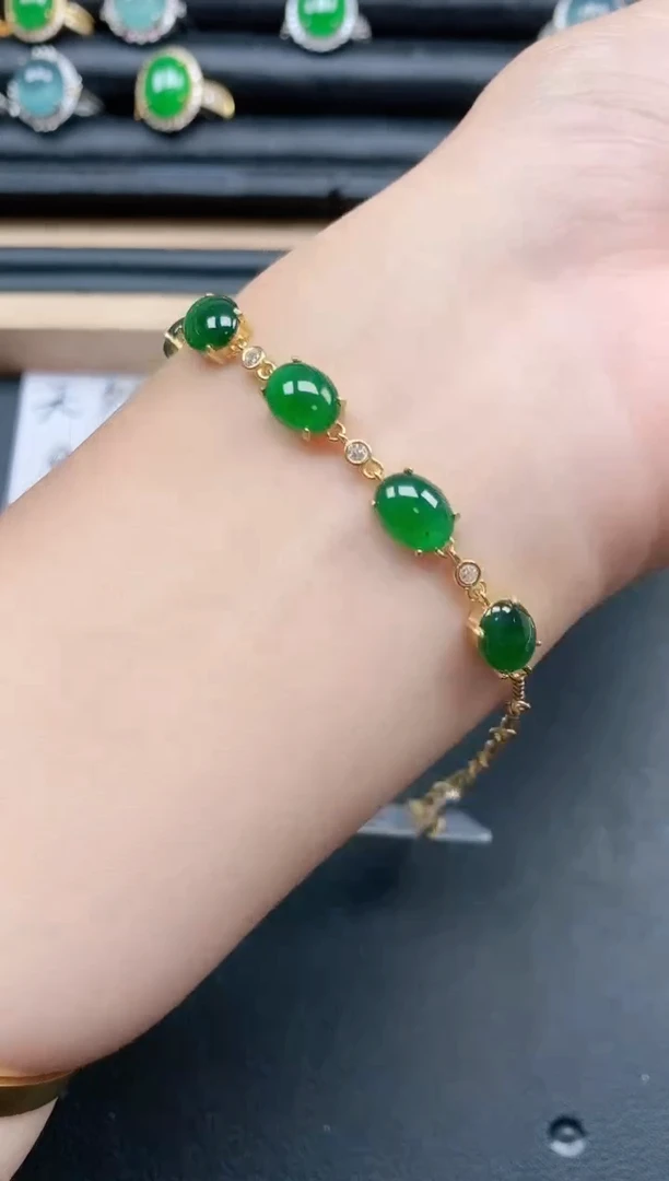 翡翠戒指银S925镶嵌11111111