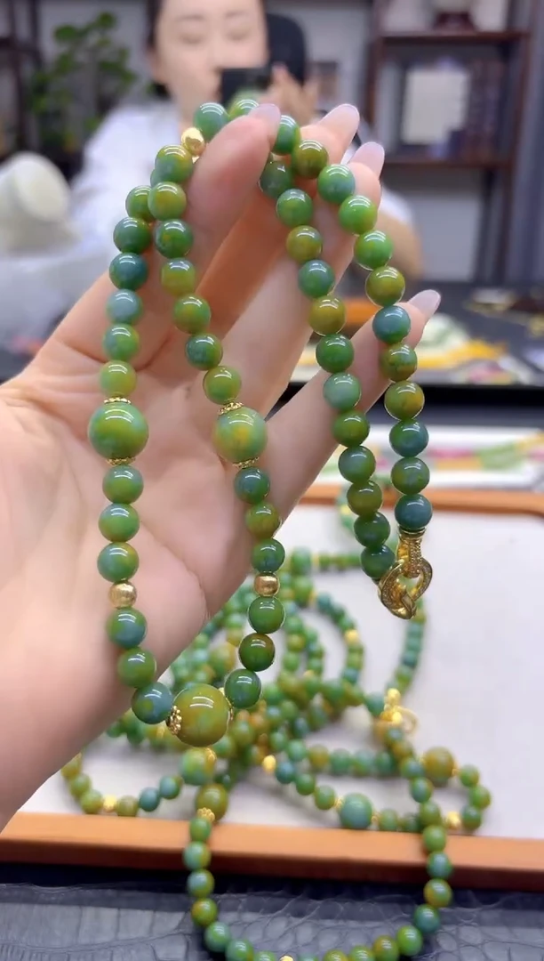 颈饰未镶嵌翡翠DIY款X806