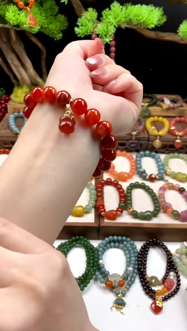 未镶嵌玛瑙手饰柿子