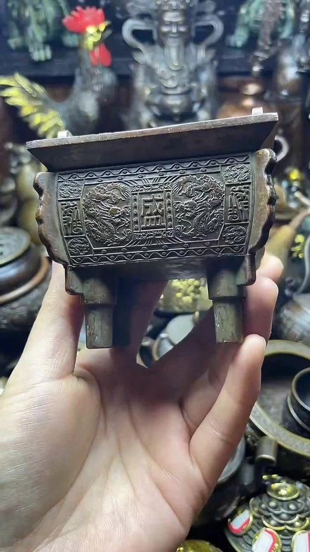 闪购链接，点击下单，有运费险，铜摆件