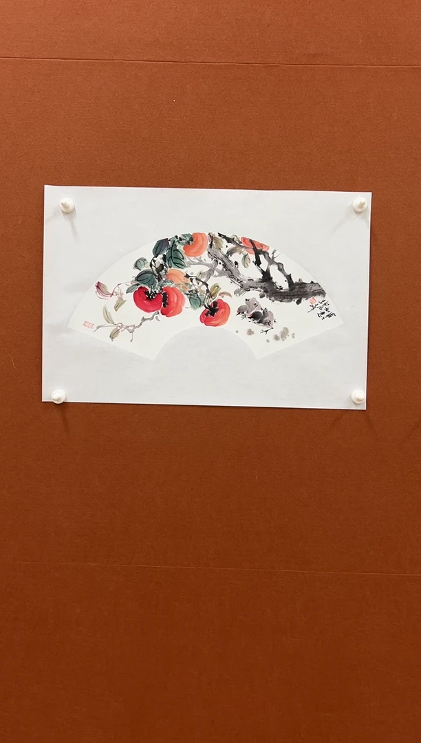 国画李文峰扇面作品