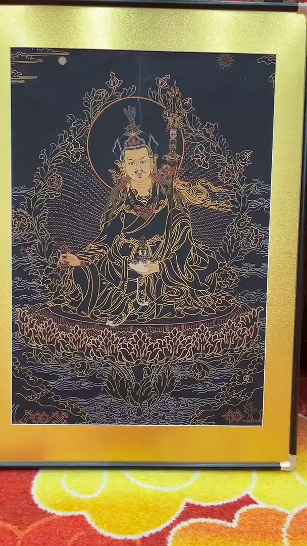 卷轴画111唐卡16101框子