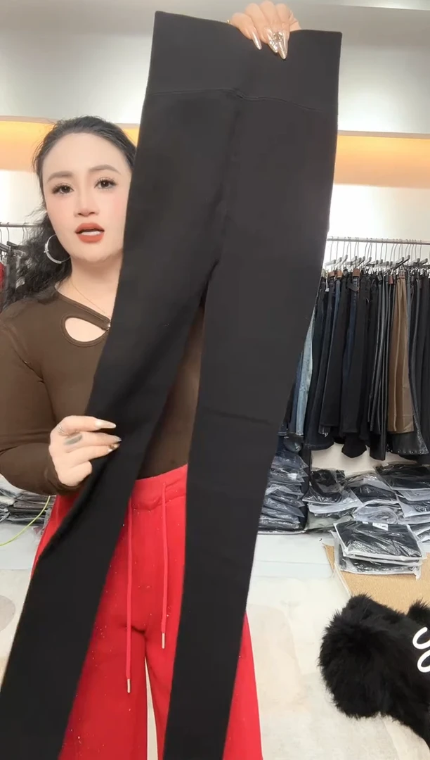 人造彩棉瘦身格蕾裤