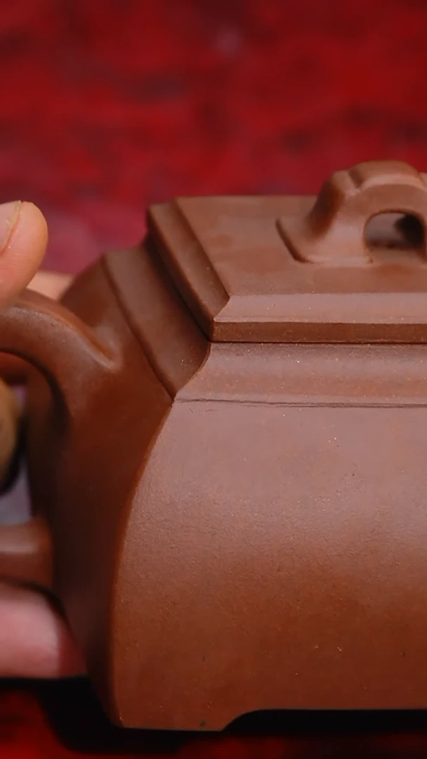 茶壶紫砂86 方壶21,FH,////