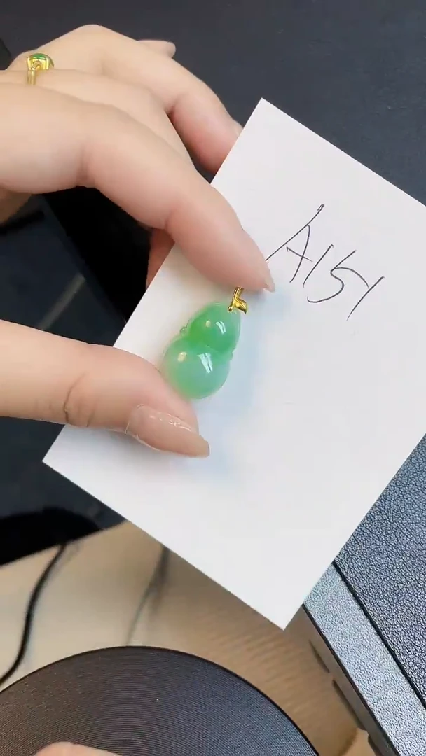 【闪购商品】翡翠吊坠(不含链)18K金镶嵌00000000