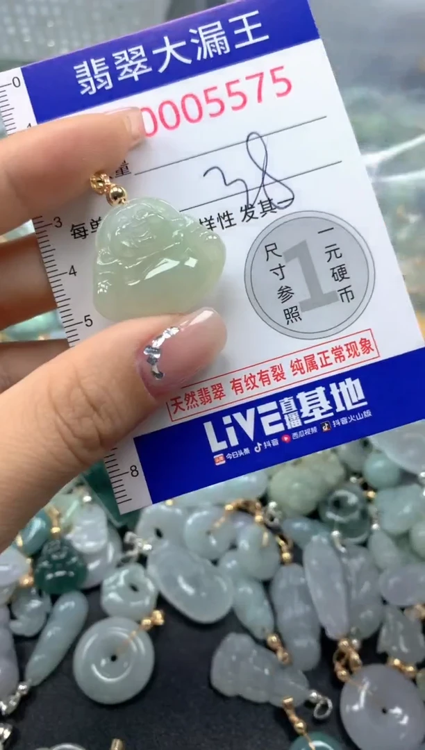 颈饰未镶嵌翡翠5575